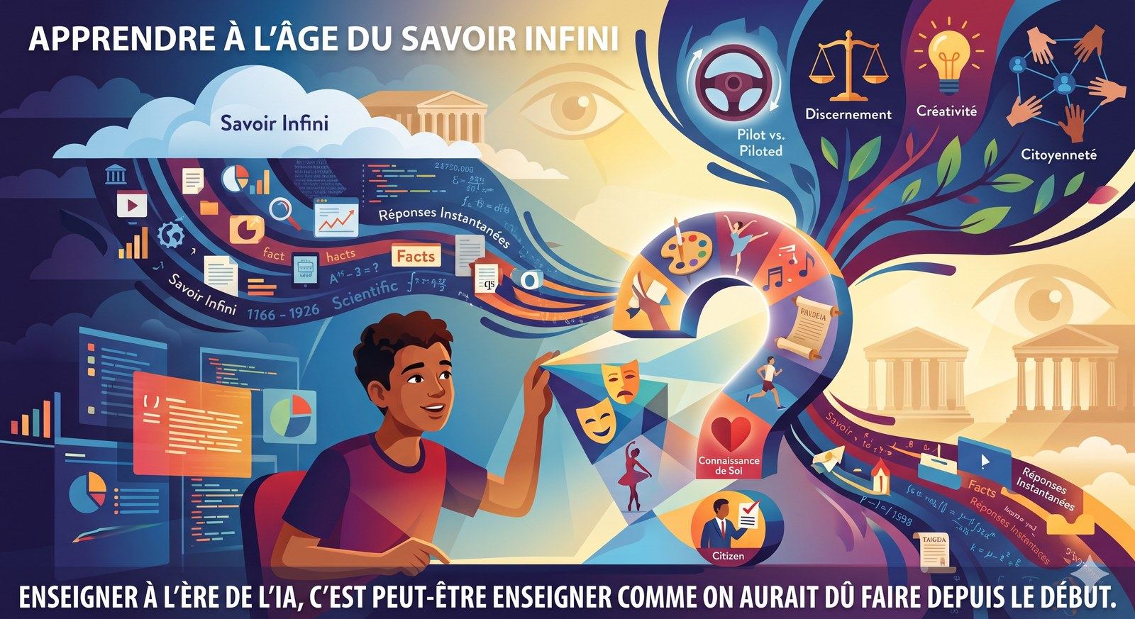 Enseigner à l'ère de l'IA, c'est peut-être enseigner comme on aurait dû faire depuis le début.