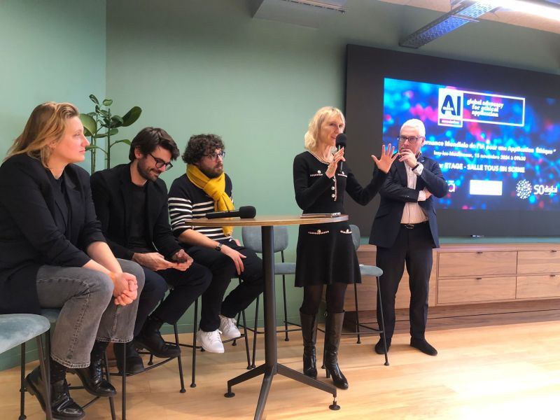 Lancement, à Issy-les-Moulineaux, de l’association GlobalAI ou « plaidoyer mondi