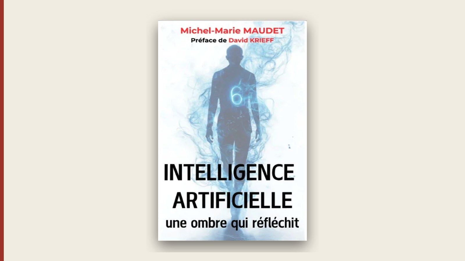 Couverture du livre, paru fin 2024, préface de David Krieff.