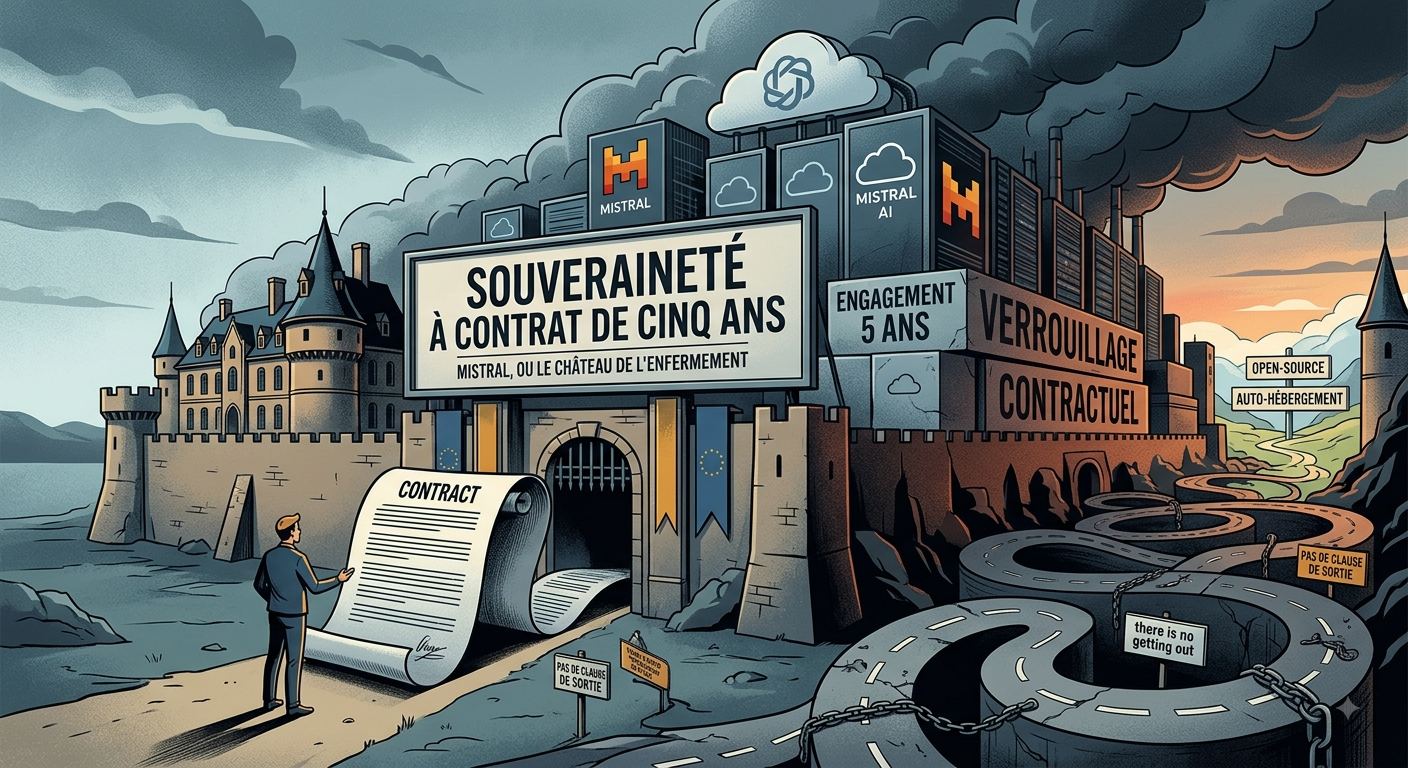 Tout ça pour ça. Mistral, ou la souveraineté à contrat de cinq ans sans clause de sortie