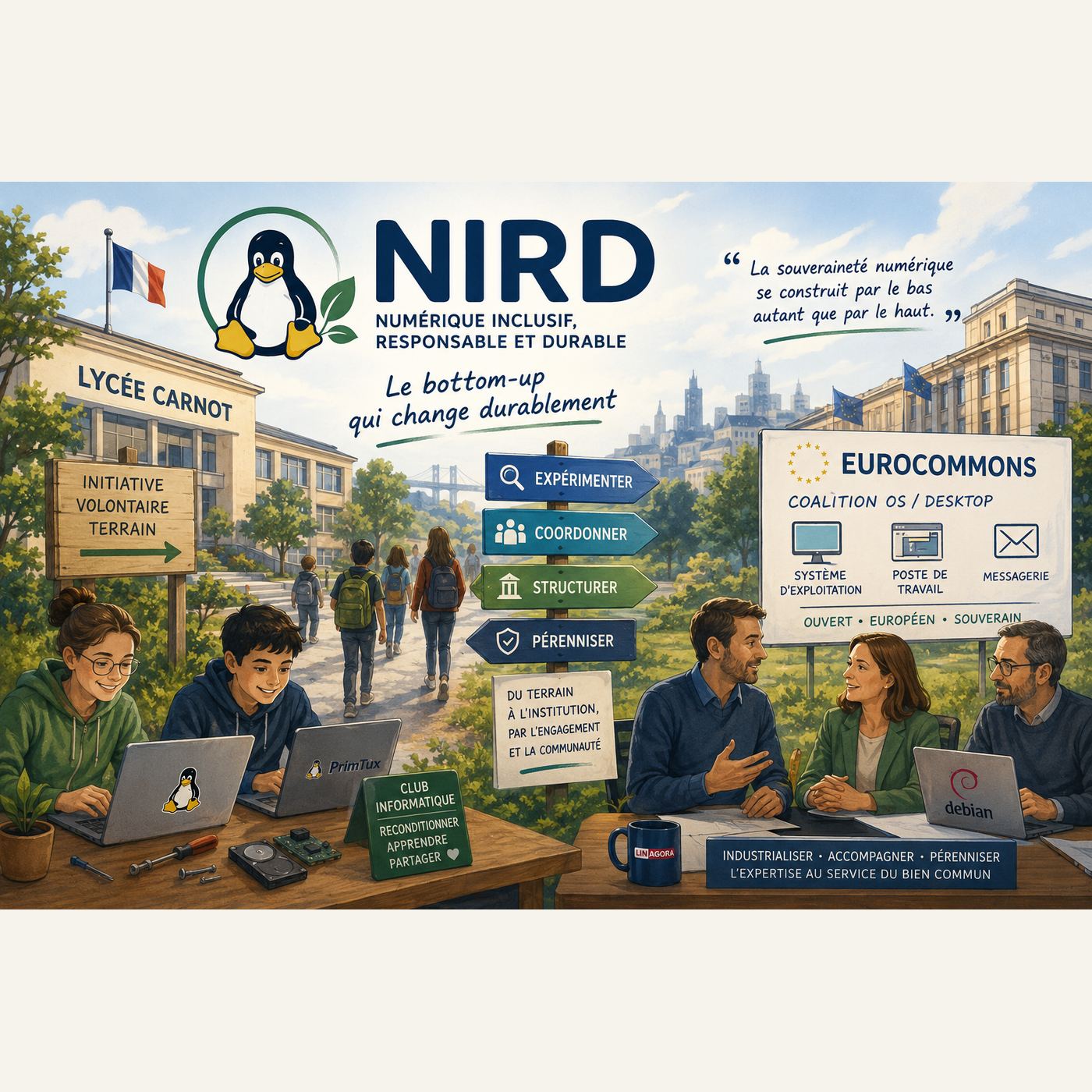 NIRD, ou la preuve par le terrain que le bottom-up gagne