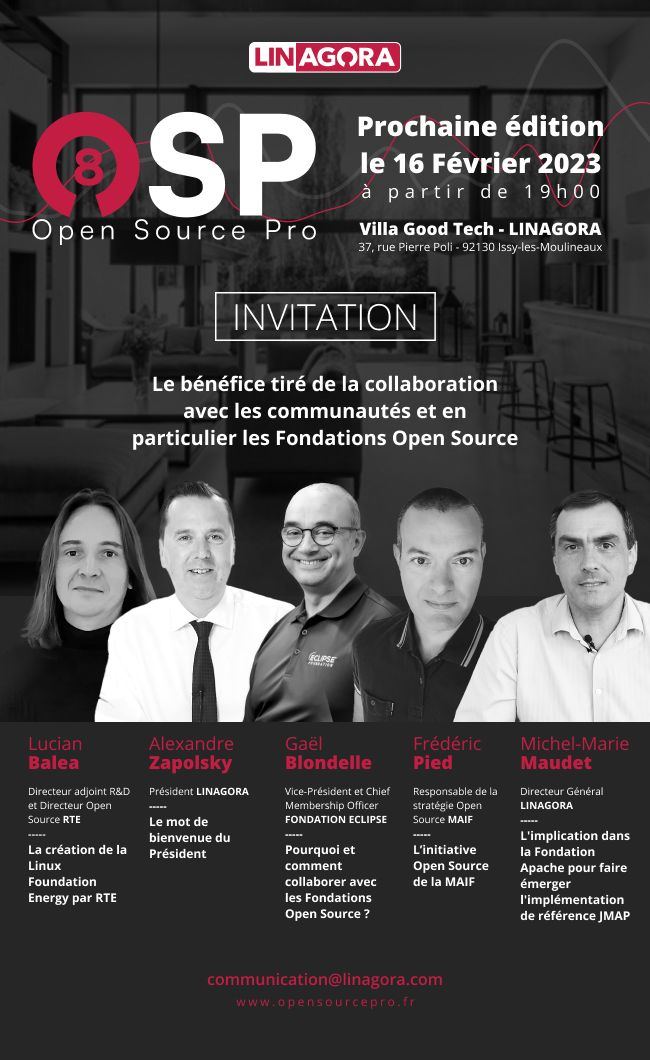 [#OSPro8] ⏰ Jeudi 16 février - 19H00