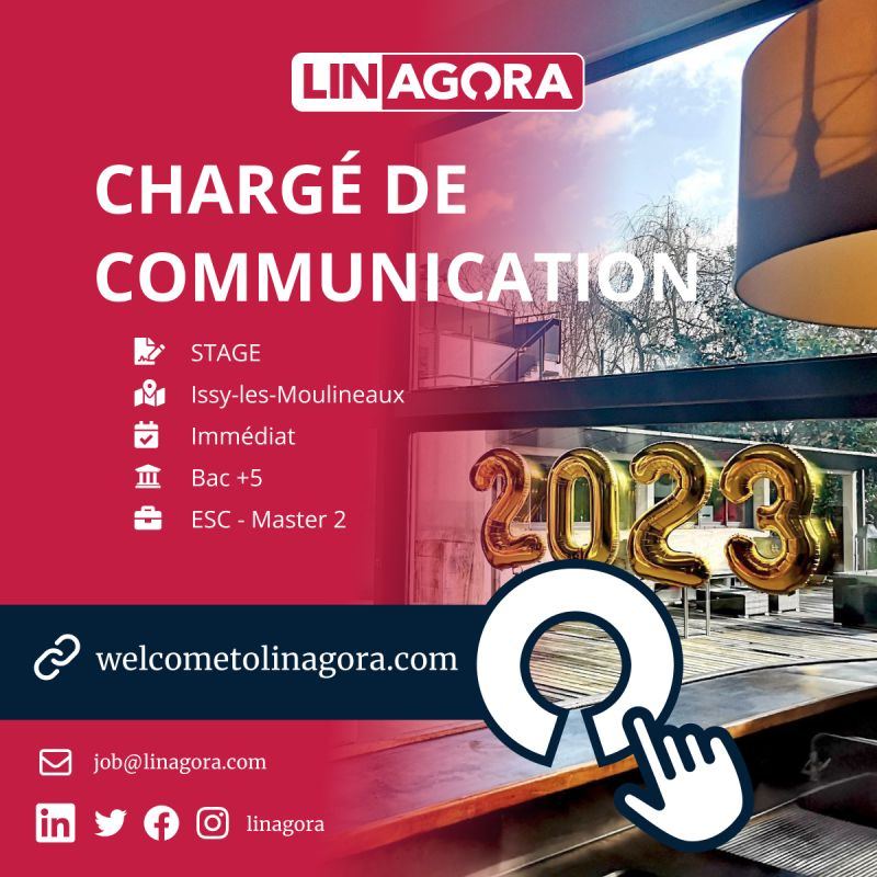 📢 [STAGE] Chargé de Communication ♀ ♂ - CDI possible à la clé 🤑